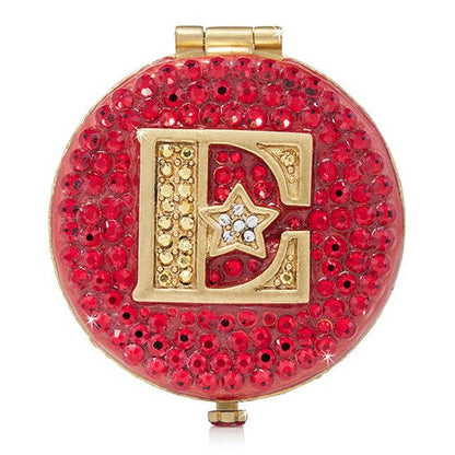 Jay Strongwater Elton John "E" Compact Mirror