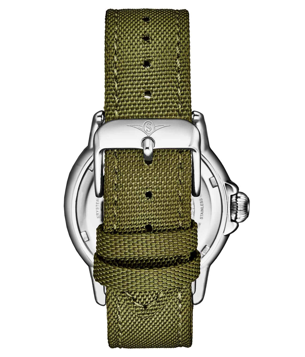 Stuhrling Original Explorer Men's Quartz Diver Watch, 40mm, Green Case