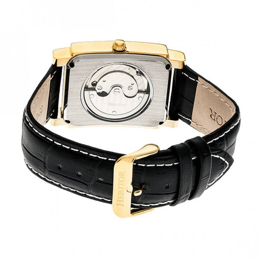 Heritor Frederick Men's Automatic Leather Watch, Style HERHR6103