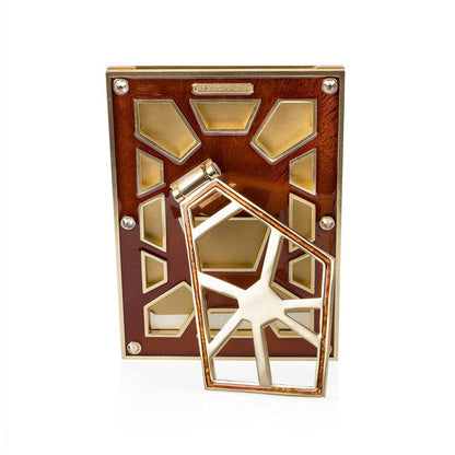 Jay Strongwater Lavinia Pavé 4" x 6" Crystal Enamel Picture Frame, Topaz