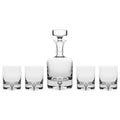 Glass Whiskey Decanter Set, Decanter: 25 oz.; DOF glasses: 9.5 oz.