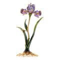 Jay Strongwater Vincent Iris Bumble Bee Ruffle Swarovski Crystal Enamel Gold-Finished Tabletop Object