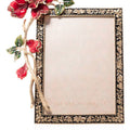 Jay Strongwater Rylee Night Bloom Rose 5" x 7" Swarovski Crystal Enamel Picture Frame, Jewel
