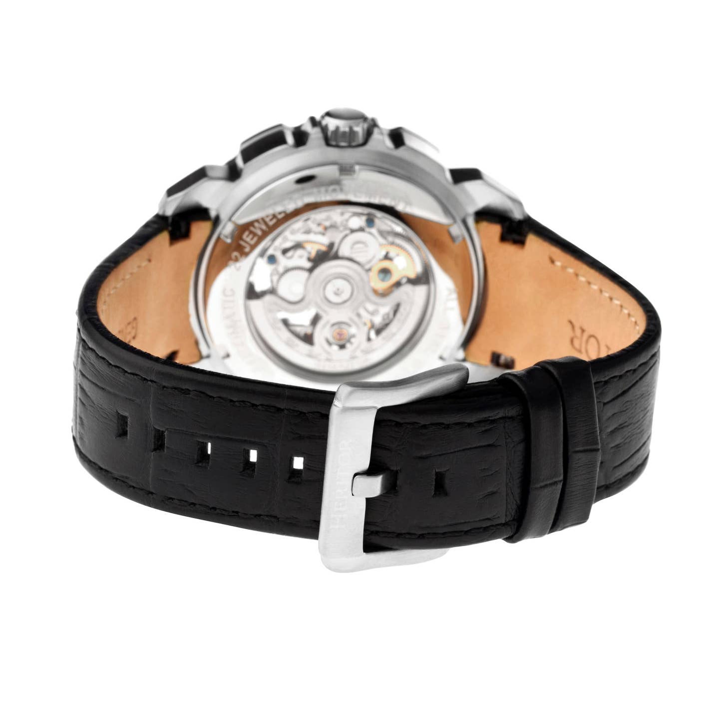Heritor Conrad Men's Automatic Skeleton Leather Watch, Style HERHR2503