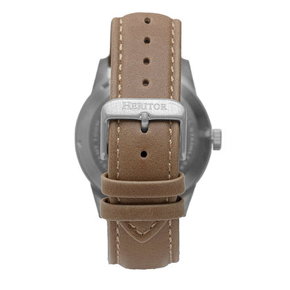 Heritor Jonas Men's Automatic Skeleton Leather Watch, Style HERHR9505