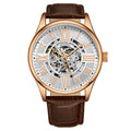 Stuhrling Original Atrium 3942 Men's Automatic Skeleton Watch, 42mm, Style KCA2W