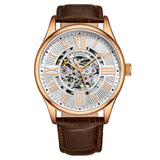 Stuhrling Original Atrium 3942 Men's Automatic Skeleton Watch, 42mm, Style KCA2W