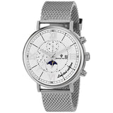 Christian Van Sant Somptueuse Men's Automatic Watch, White Dial