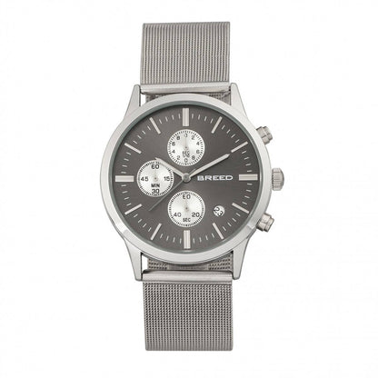 Breed Espinosa Men's Quartz Chronograph Date Mesh Bracelet Watch