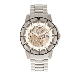 Reign Philippe Men's Automatic Skeleton Bracelet Watch