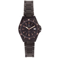 Authentic Heritor Calder Men's Automatic Date Bracelet Watch, Black