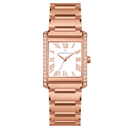 Christian Van Sant Atelier Women's Quartz Watch, White Dial