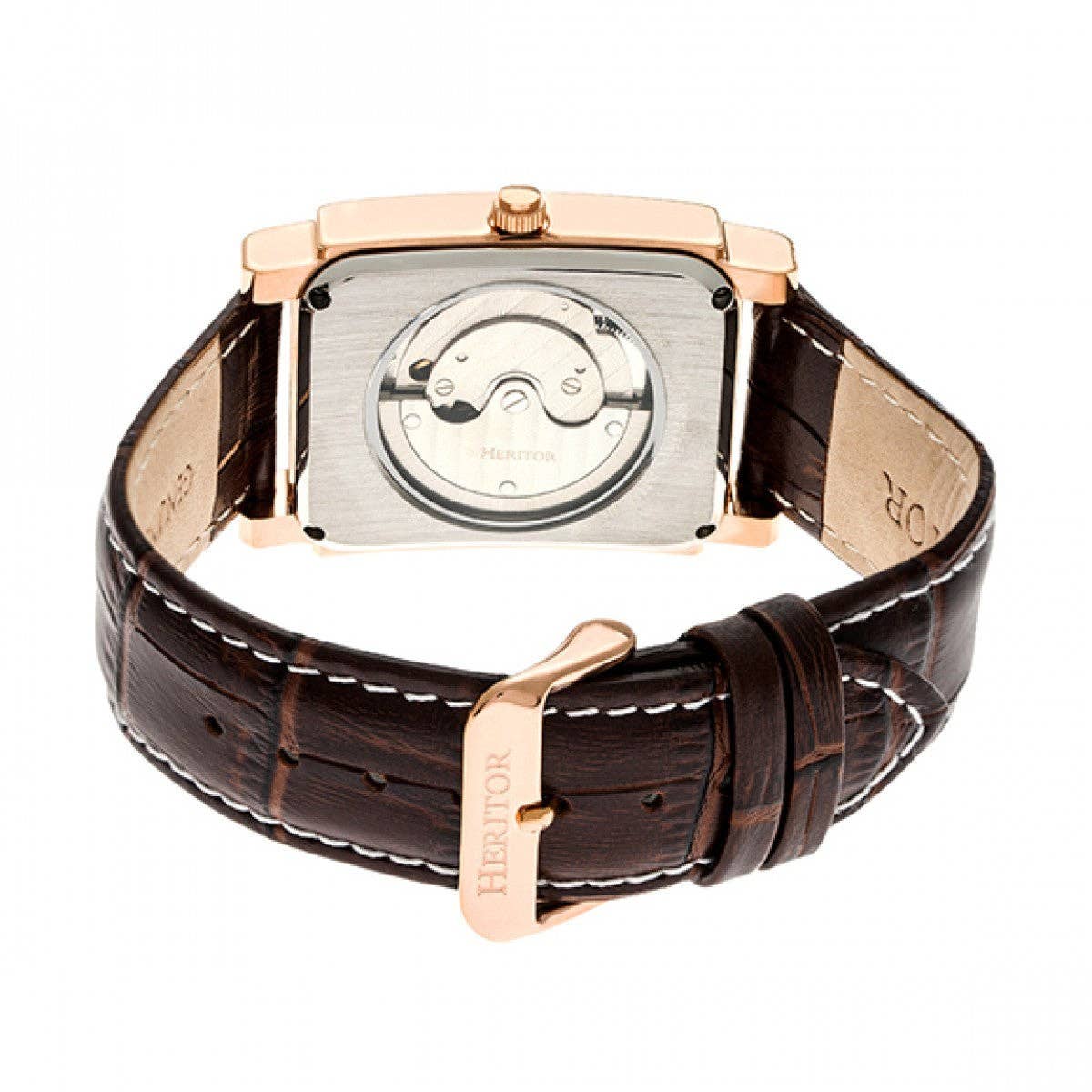 Heritor Frederick Men's Automatic Leather Watch, Style HERHR6105