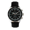 Breed Maverick Men's Quartz Chronograph Date Leather Watch