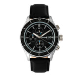 Breed Maverick Men's Quartz Chronograph Date Leather Watch