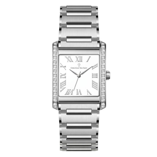 Christian Van Sant Atelier Women's Quartz Watch, White Dial