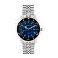 Authentic Heritor Hurst Men's Automatic Diver Date Bracelet Watch, Navy