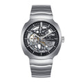 Authentic Heritor Magnus Men's Automatic Skeleton Bracelet Watch, Silver