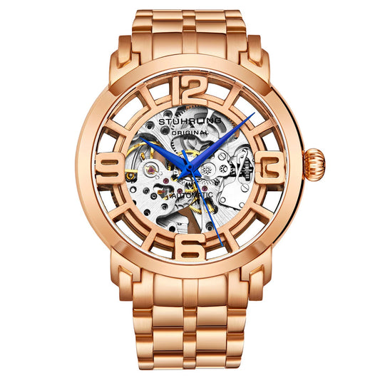 Stuhrling Original Winchester 3964 Men's Automatic Skeleton Watch, 42mm