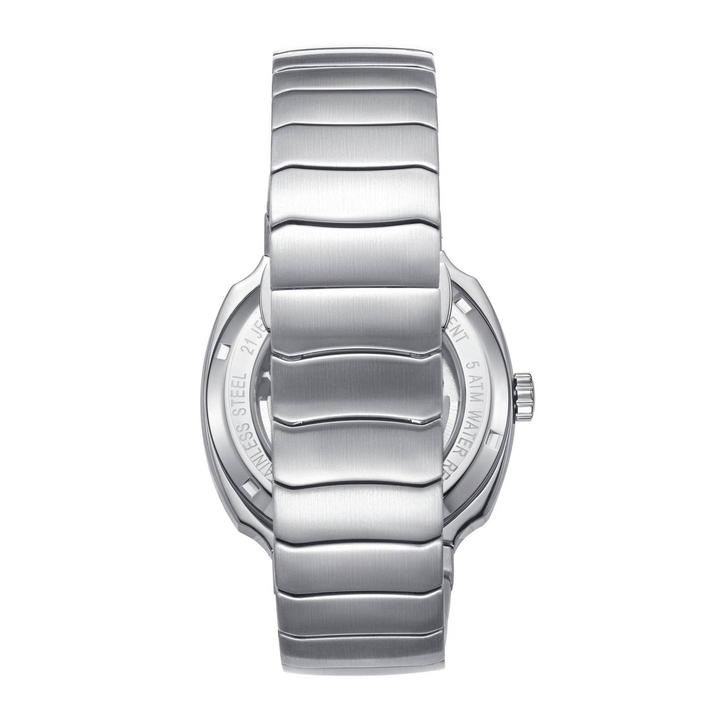 Heritor Magnus Men's Automatic Skeleton Bracelet Watch, Silver
