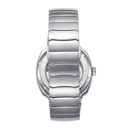 Heritor Magnus Men's Automatic Skeleton Bracelet Watch, Silver