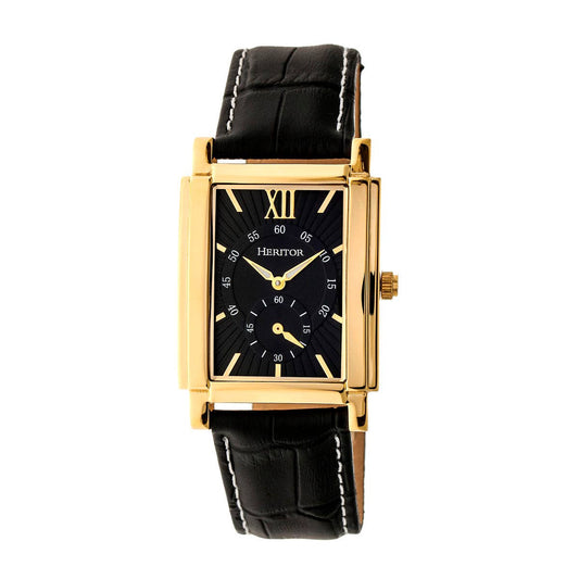 Heritor Frederick Men's Automatic Leather Watch, Style HERHR6103