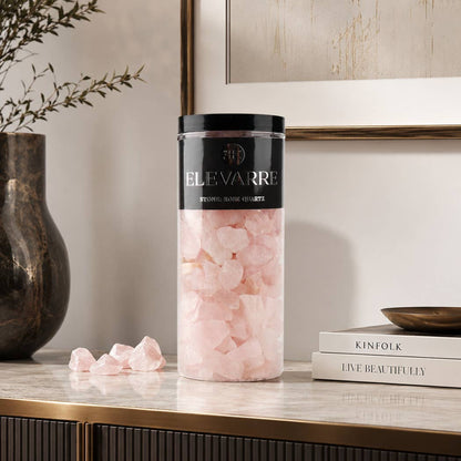 Decorative Object - Pink Rose Quartz Raw Stone Filler