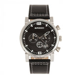 Breed Ryker Men's Quartz Chronograph Date Leather Watch