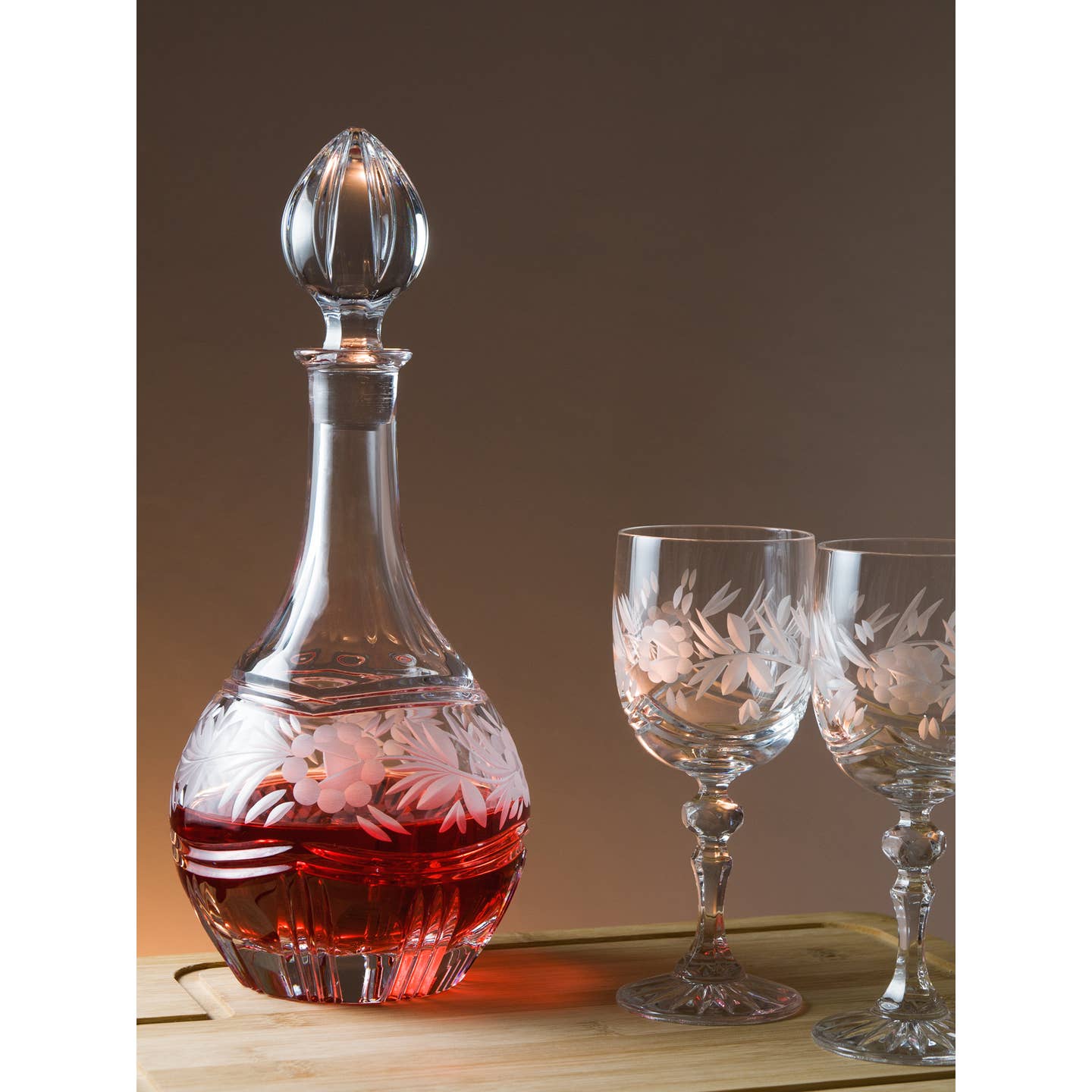 Victoria Crystal Wine Decanter, 33 oz.