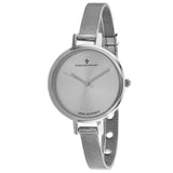 Christian Van Sant Grace Women's Quartz Watch, Silver Dial