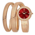 Christian Van Sant Naga Women's Quartz Watch, Red Dial