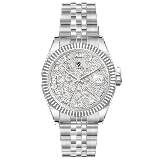 Christian Van Sant Stellar Men's Watch, Silver Dial