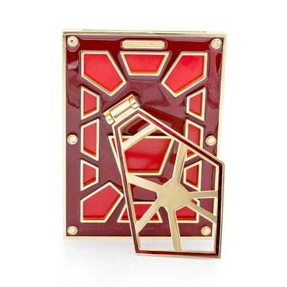 Jay Strongwater Lavinia Pavé 4" x 6" Crystal Enamel Picture Frame, Ruby