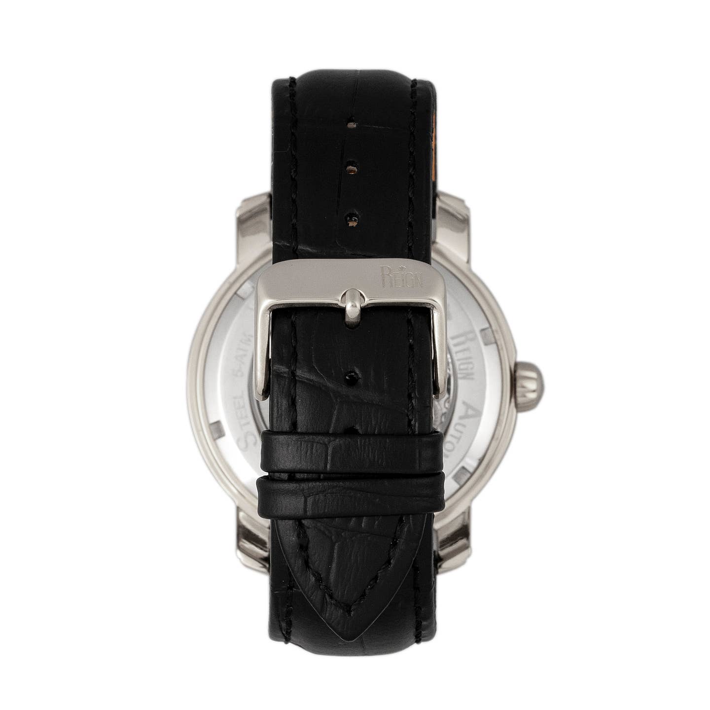 Reign Kahn Men's Automatic Skeleton Leather Watch