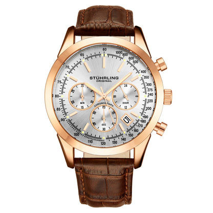 Stuhrling Original Rialto Men's Quartz Chronograph Watch, Style GH8U3
