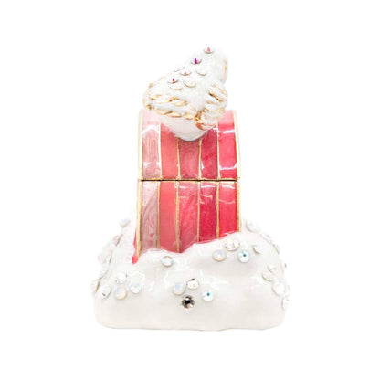 Jay Strongwater Rowan Pink Rainbow Decorative Box