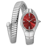 Christian Van Sant Naga Women's Quartz Watch, Red Dial