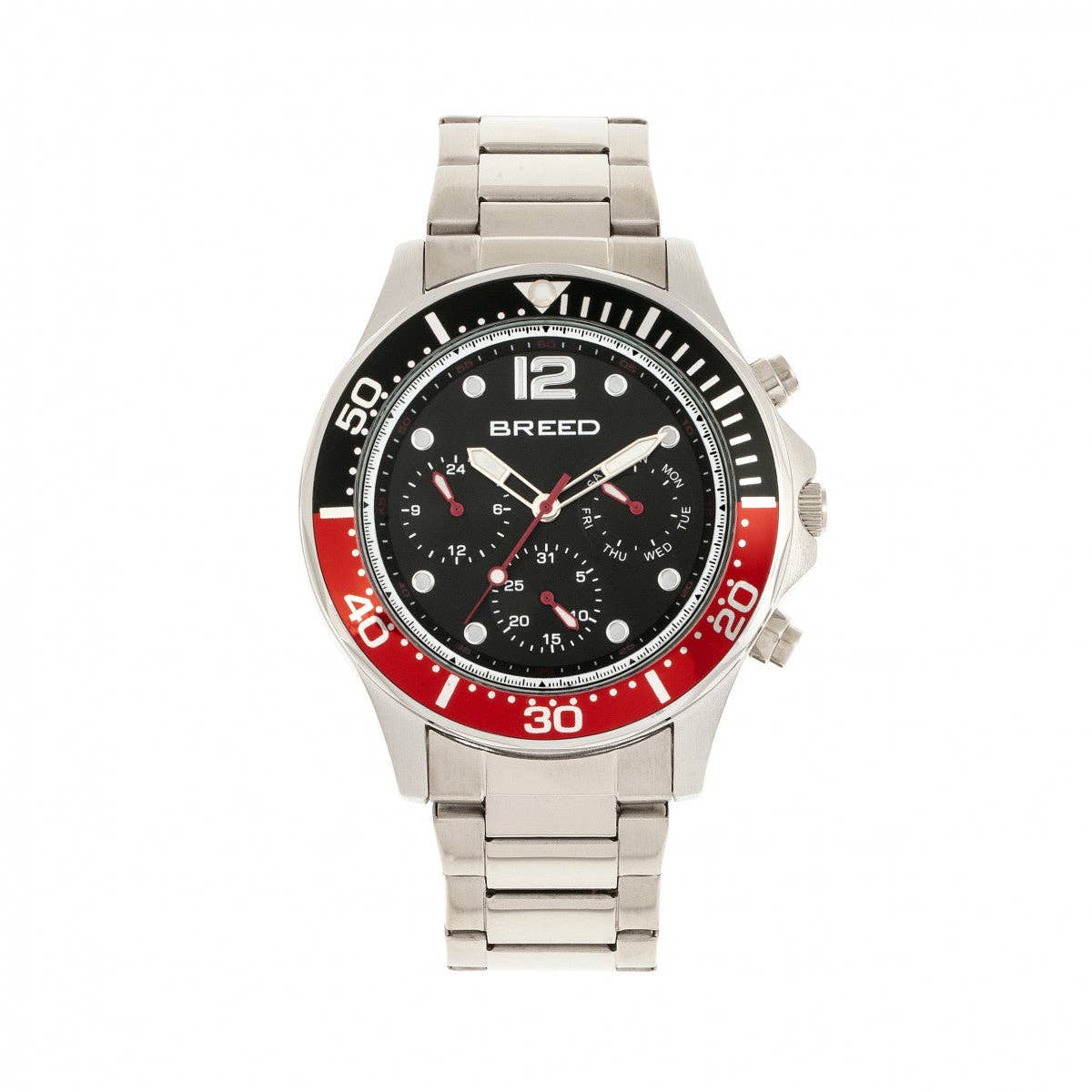 Breed Pegasus Men's Quartz Day-Date Bracelet Watch