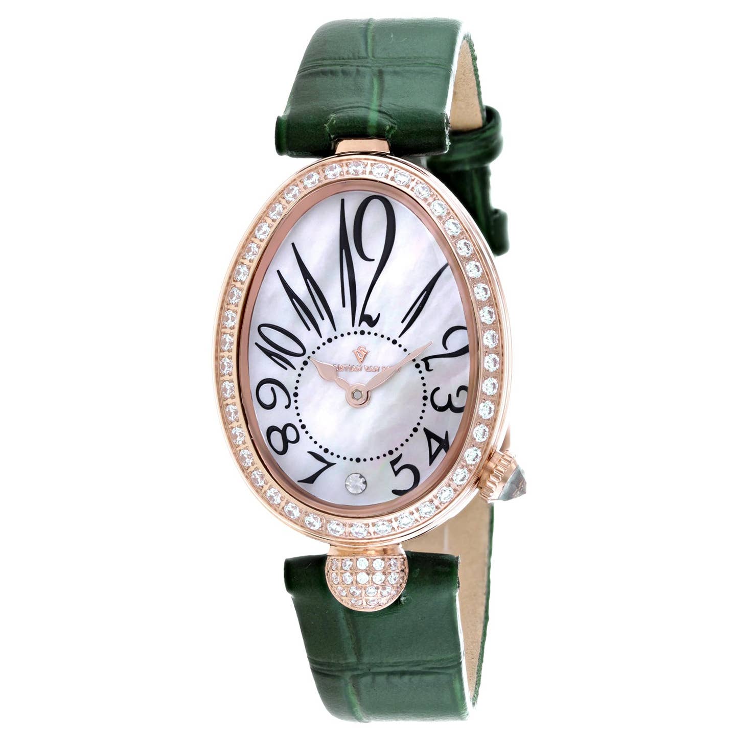 Christian Van Sant Florentine Women's Quartz Watch, Mother-of-Pearl Dial