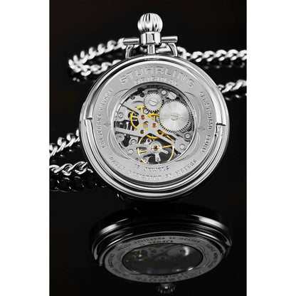 Stuhrling Original Vintage Men's Hand-Wind Pocket Watch, 47mm, Style BV2X7