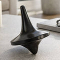 Decorative Sculpture - Black Marble Dressler Top, 8 in.