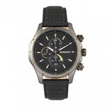 Breed Lacroix Men's Quartz Chronograph Leather Watch