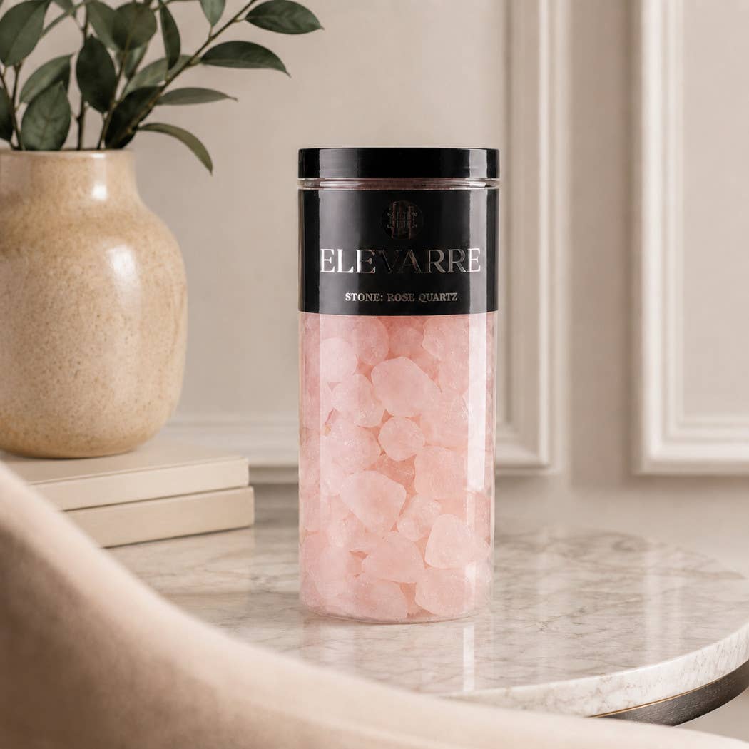 Decorative Object - Pink Rose Quartz Raw Stone Filler