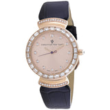 Christian Van Sant Nova Women's Quartz Watch, Rose Gold Dial