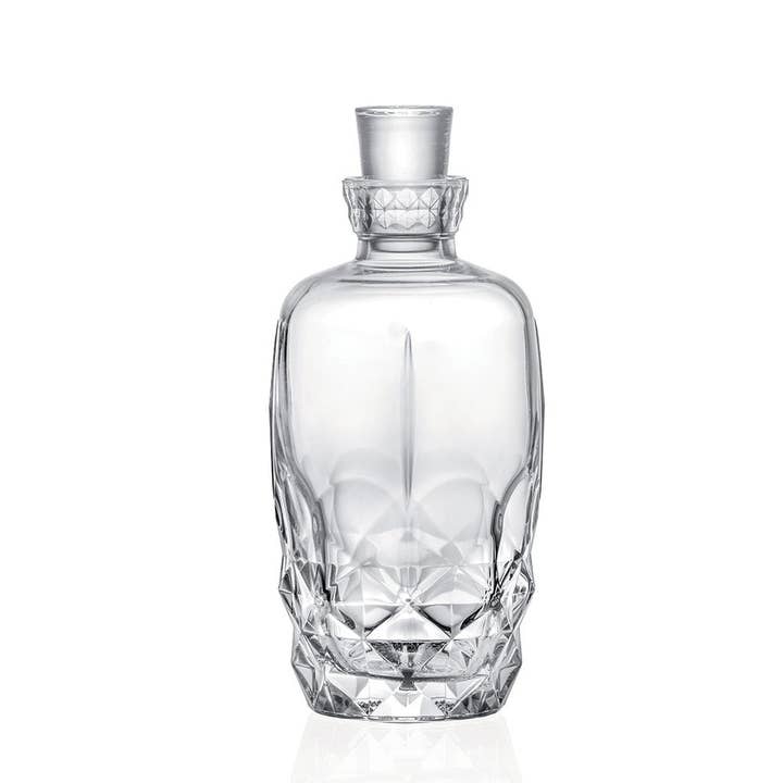 Barski Alkemist Lead-free crystal Whiskey Decanter, 36 oz.