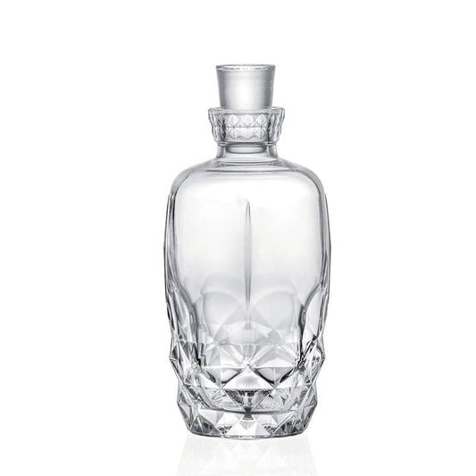 Barski Alkemist Lead-free crystal Whiskey Decanter, 36 oz.