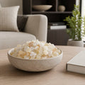 Decorative Object - White Calicate Raw Cube Stone Filler