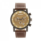 Breed Ryker Men's Quartz Chronograph Date Leather Watch