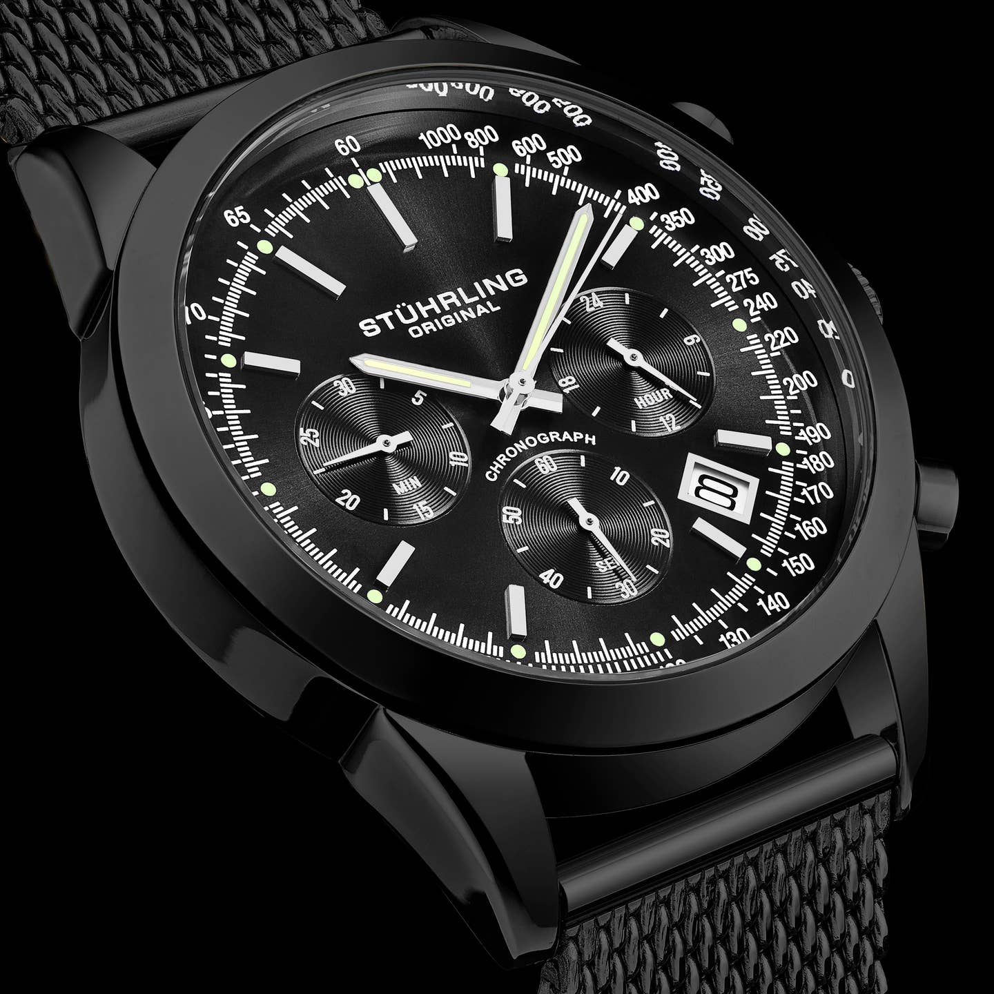 Stuhrling Original Rialto Men's Quartz Chronograph Watch, Style YFMWS