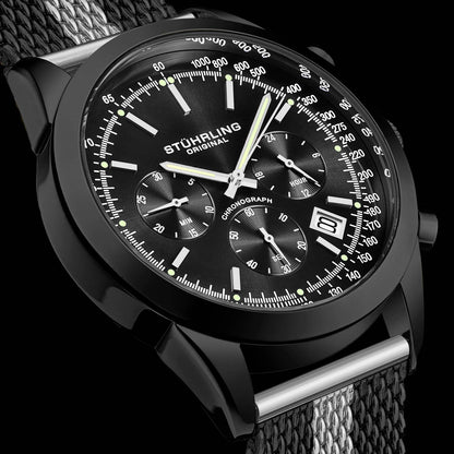 Stuhrling Original Rialto Men's Quartz Chronograph Watch, Style NMVU2